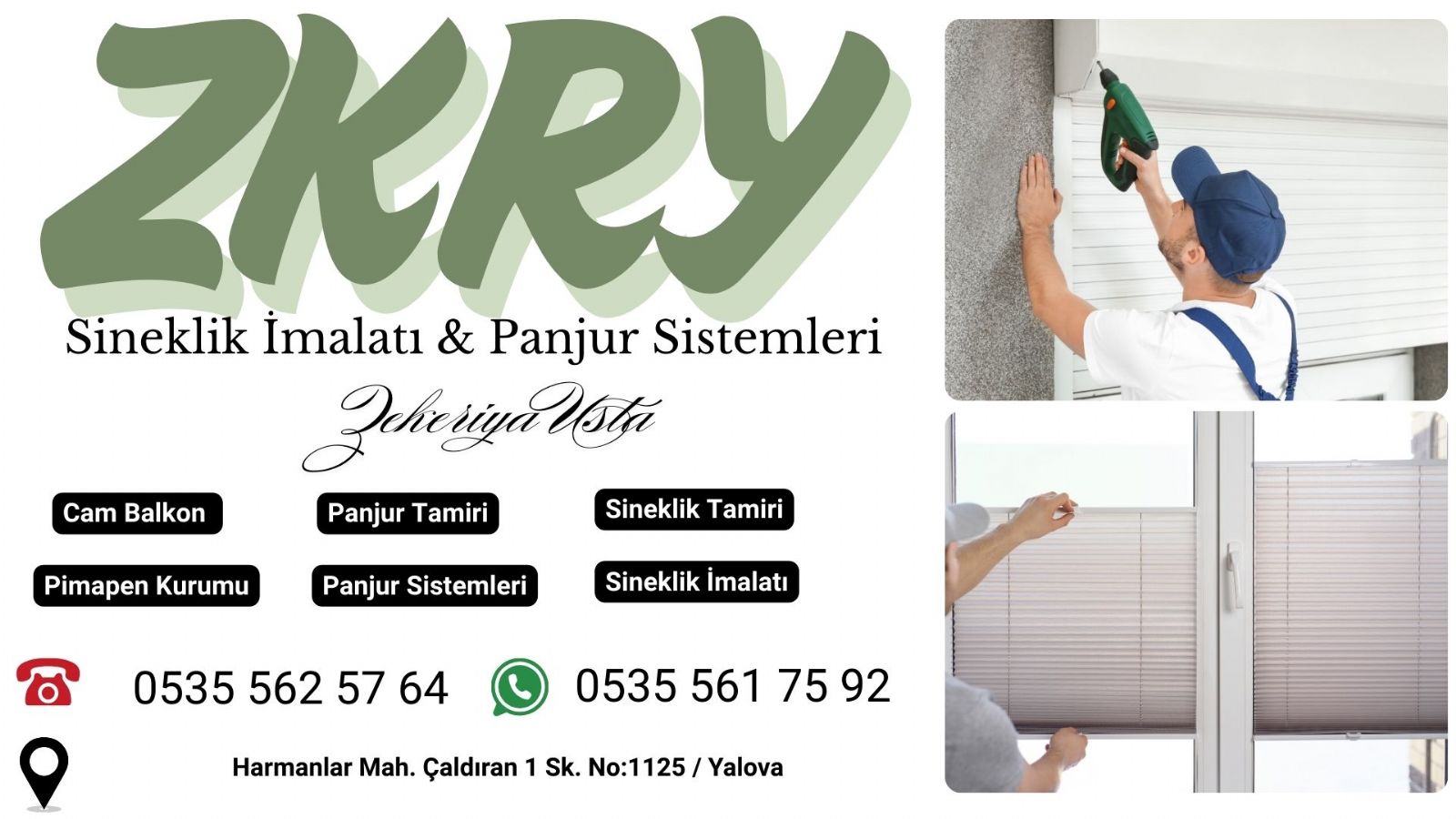 Yalova Kepenk Tamiri